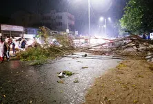 વડોદરામાં ૮૦ કિ.મી.ની ઝડપે વાવાઝોડું મધ્ય ગુજરાતને ઘમરોળતી ધૂળની આંધી