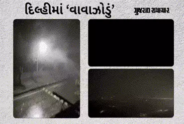 Delhi Rain and Strom