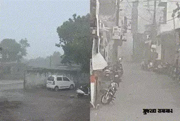 Rain in Khambha and Gir Panthak of Amreli