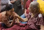 Rupali Met Viraj Ghilani Grand Mother