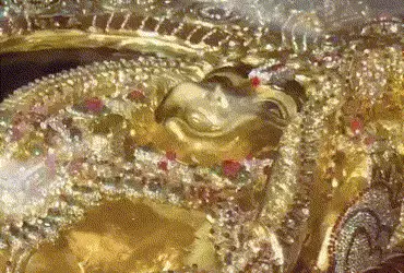 Ram Temple Golden Idol viral video