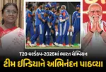 PM Modi Congratulates India, T20 World Cup 2026 Winner, India vs New Zealand Final, India Third Time Champion, PM Modi Tweet Team India, ICC Men's T20 World Cup Victory