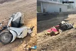 Dumper and Activa Accident