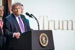 Donald Trump Iran map post