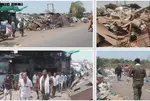 trader illegally dumping debris