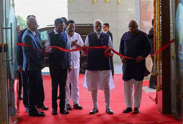 PM Narendra Modi inaugurates AIIMS Rajkot