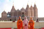 મુસ્લિમ દેશમાં બનેલા પ્રથમ હિન્દુ મંદિરમાં એક દિવસમાં 65000 લોકોએ કર્યા દર્શન, PMએ કર્યું હતું ઉદઘાટન