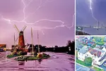 યુકેમાં એક જ રાતમાં 35,000થી વધુ વીજળી ત્રાટકી, વાવાઝોડાંની આગાહી