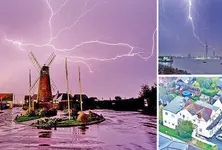 બ્રિટનમાં એક જ રાતમાં 35,000થી વધુ વીજળી ત્રાટકી, લોકો ભયભીત, વાવાઝોડાંની આગાહી થઈ