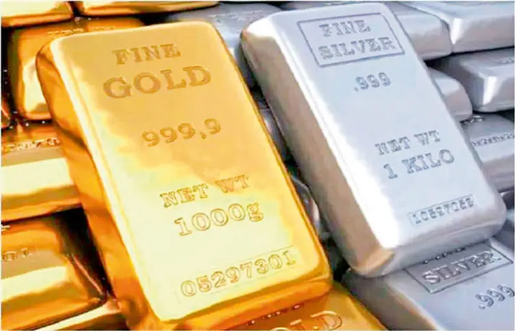વૈશ્વિક સ્તરે કિંમતી ધાતુમાં મંદી : ઘરઆંગણે સોનાચાંદીમાં નરમાઈ 1 - image
