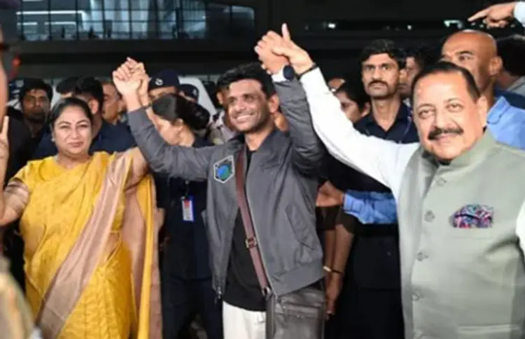 Shubhanshu Shukla Return To India